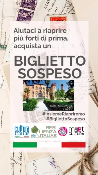 Biglietto sospeso per il Castello del Roccolo