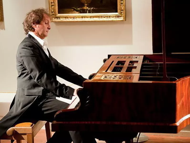 Il Maestro Gian Maria Bonino al fortepiano