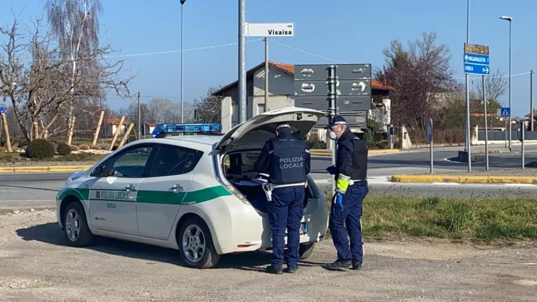 Controlli della Polizia municipale e dei Carabineri su tutte le strade comunali e nei punti di ingresso in città