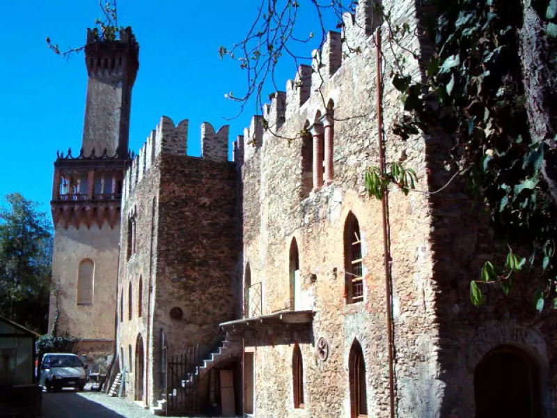 L'ala restaurata del castello 