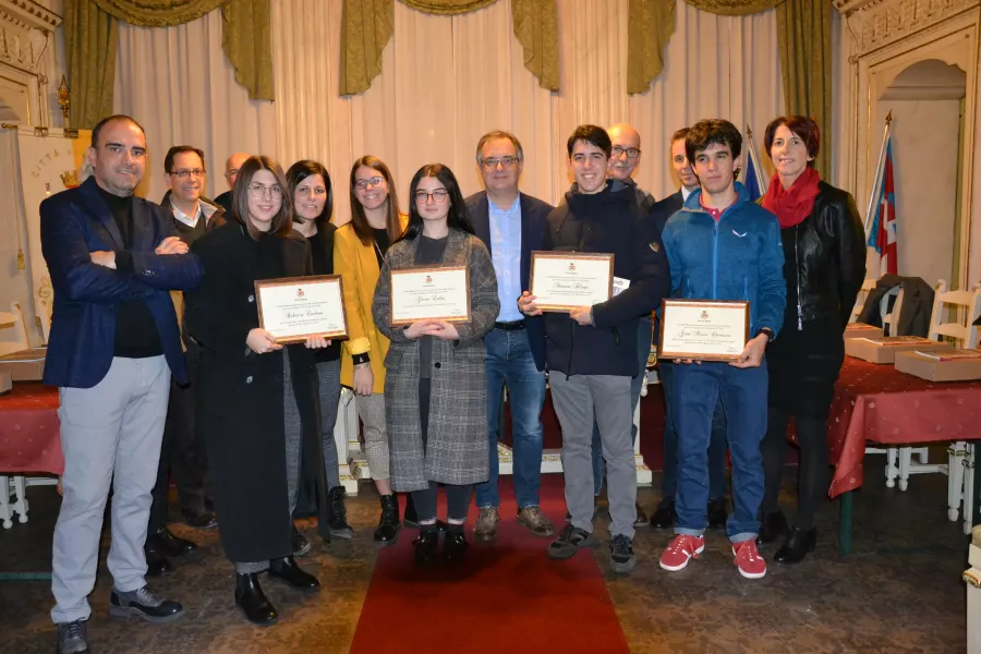 I premiati di laurea, maturità e 