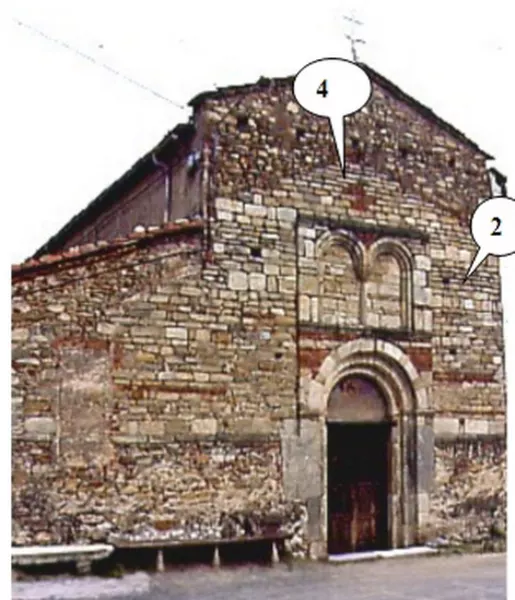 La chiesa romanica  di San Martino costruita prima del Mille sulla collina di Busca, ottima ambientazione per i Canti Gragoriani 