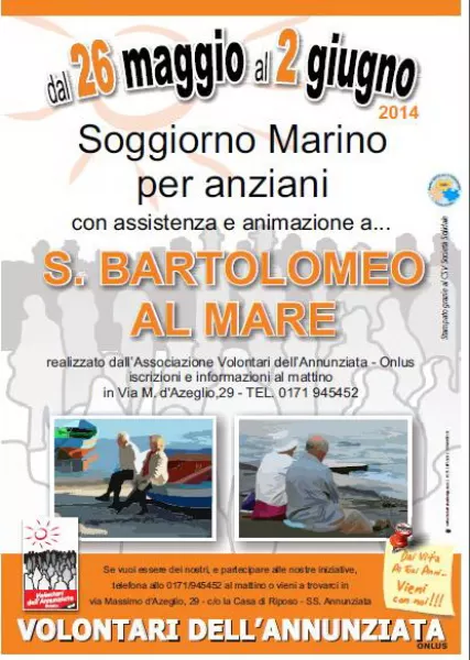 Soggiorno marino protetto per gli over 65