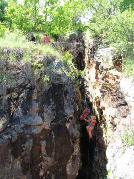 La gola delle ex cave di albastro di Busca