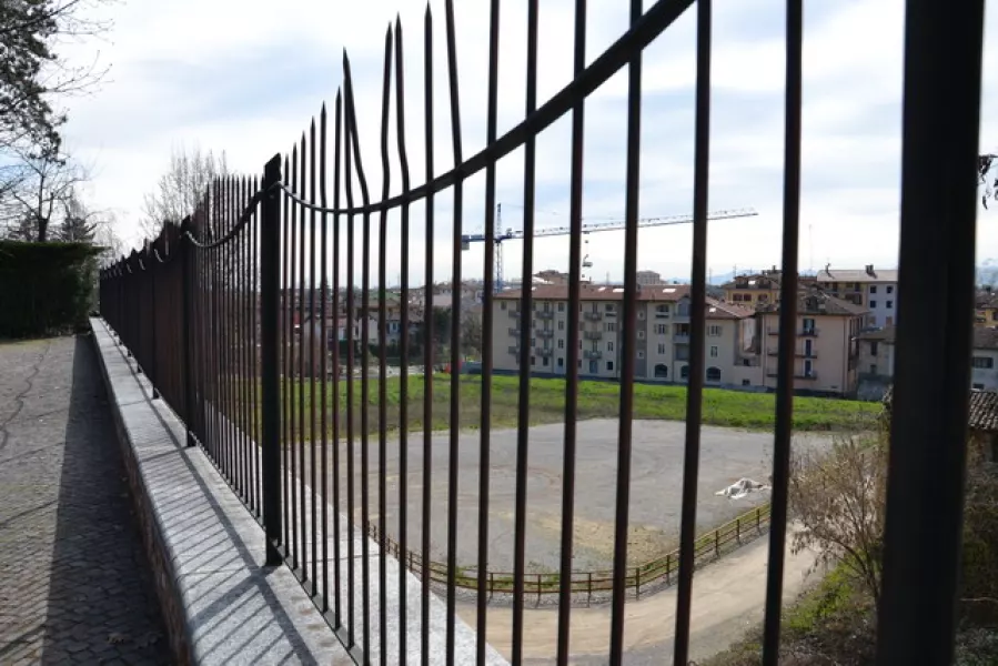 L'area vista da piazza Diaz