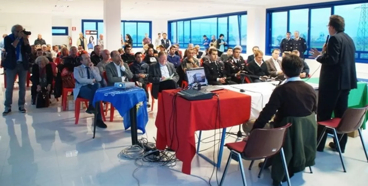 La presentazione dei corsi al Kart planet di frazione San Barnaba