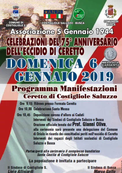 Il manifesto dell'evento