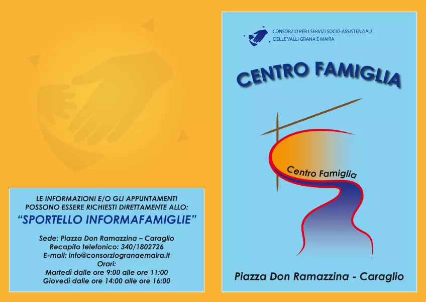 I recapiti dello sportello sono: telefono 340.80.27.26 o e-mail info@consorziogranaemaira.it  