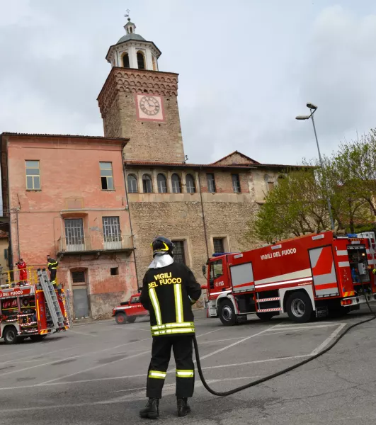 Simulazione di un intervento in occasione di una scorsa edizione di AAA Piccoli volontari cercansi