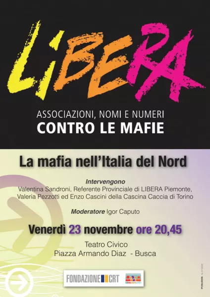 Appuntamento venerdì 23 novembre alle ore 20.45 nel Teatro Civico  