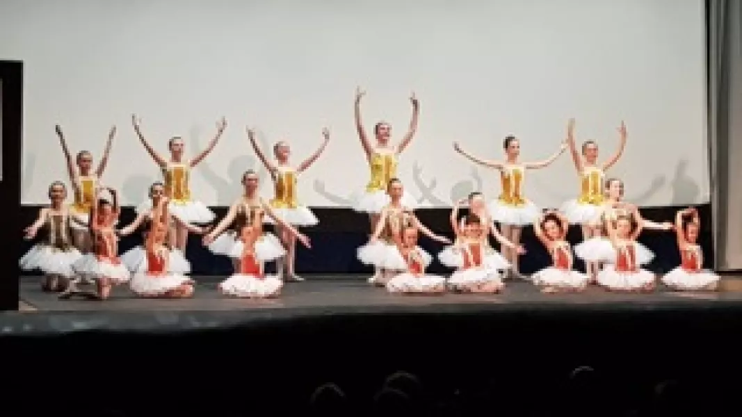 Un momento dello spettacolo di Danza