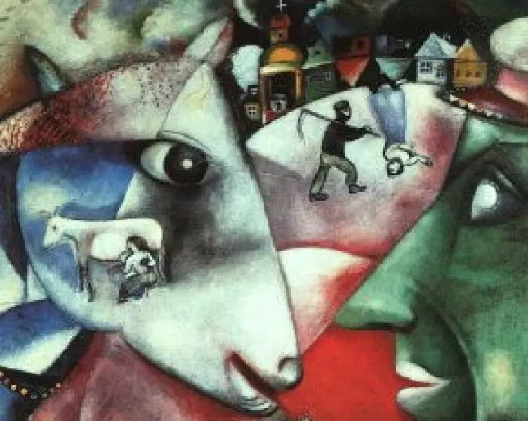 Io e il paese, Marc Chagall (1911)