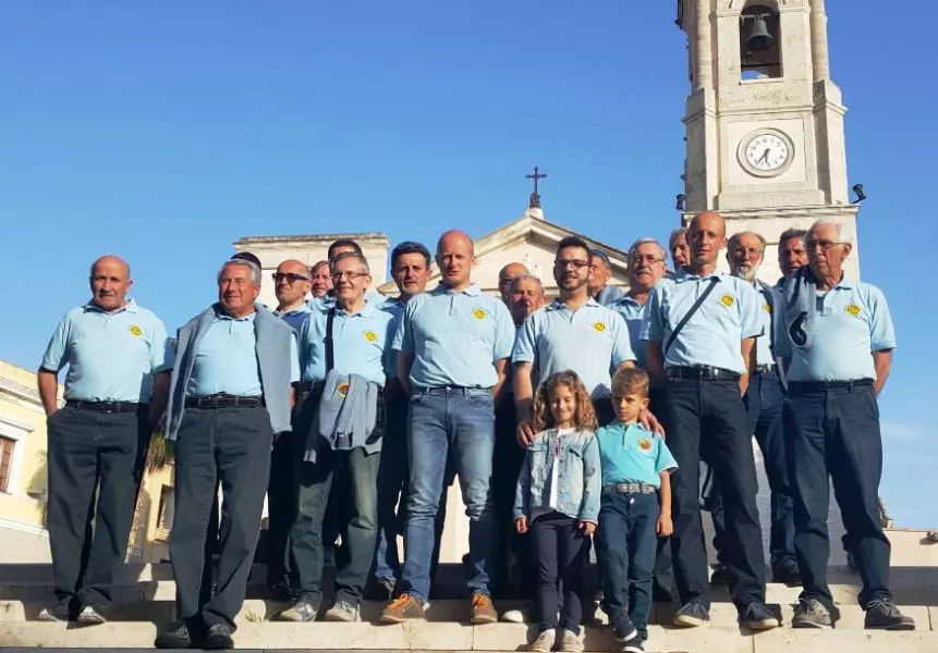 La corale alpina Valle Maira a Sinnai, in provincia di Cagliari