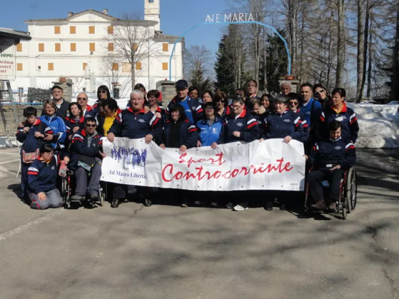 Foto di gruppo a Valmala