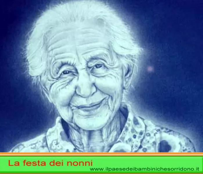 Una bellissima nonna, dal sito Il paese dei bambini che sorridono