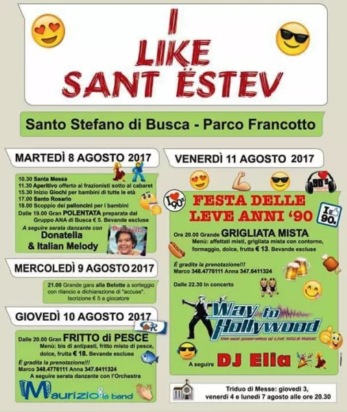 La locandina della manifestazione