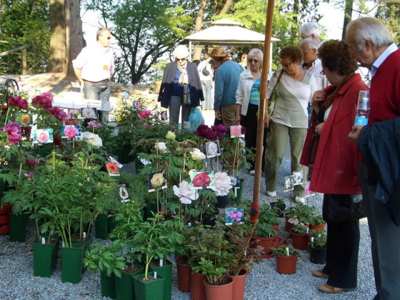 Visitatori nelle serre, da una scorsa edizione