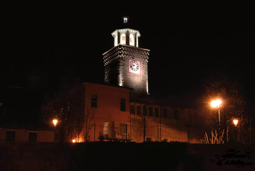 La torre della Rossa, simbolo della città