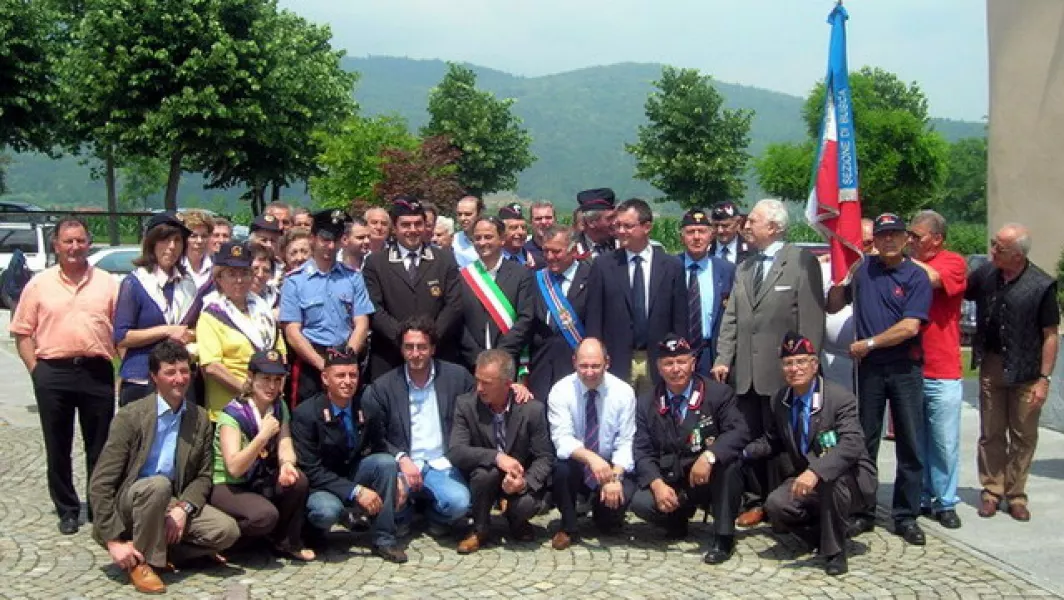 Foto di gruppo a San Mauro