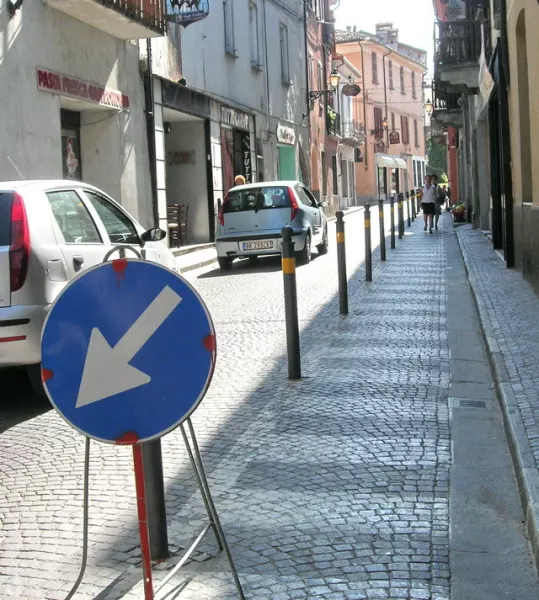 Passeggiata protetta in via Umberto I