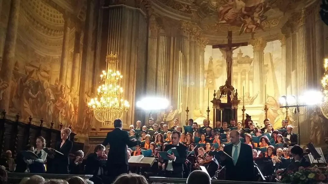 Un momento del concerto