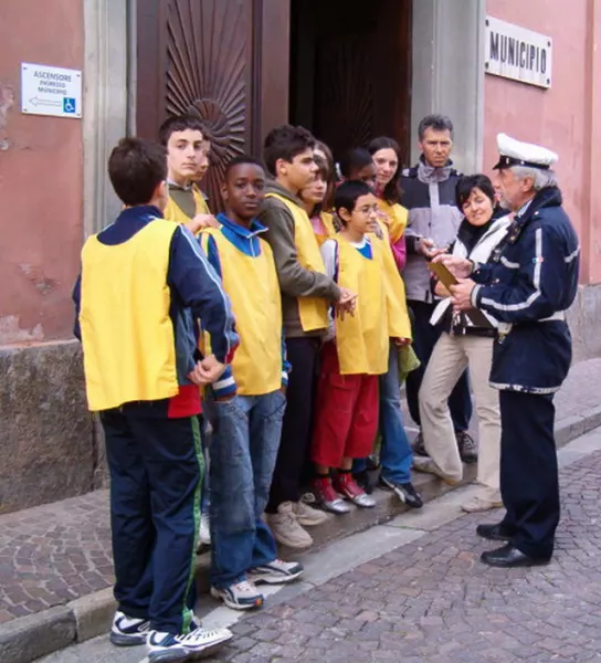 A scuola dal Vigile