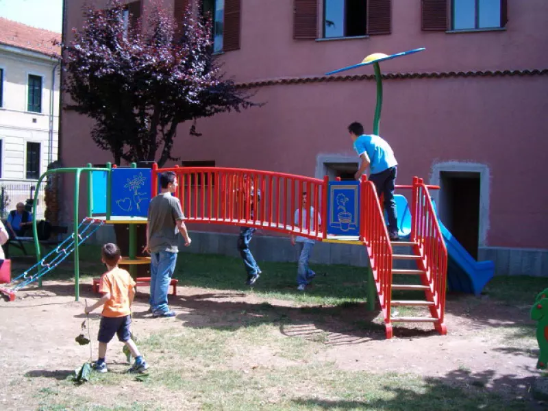 Nuovi giochi nel parco