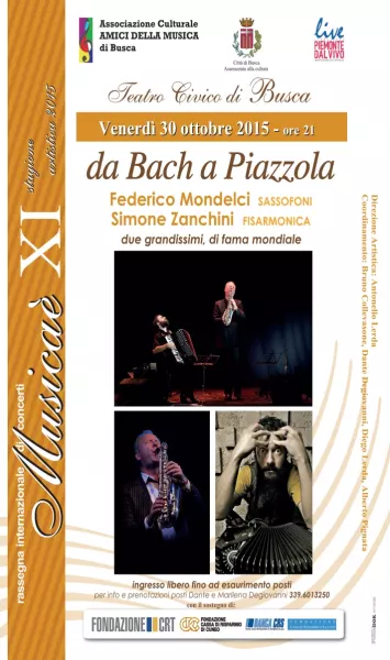 La locandina del concerto