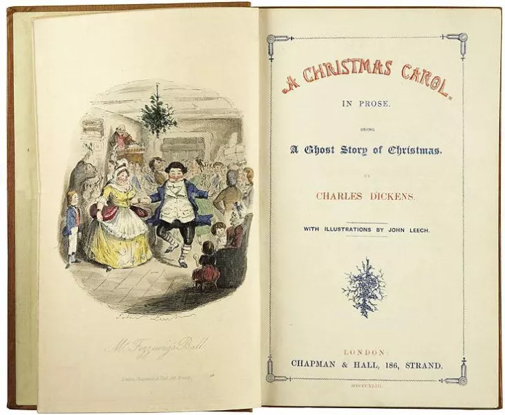 La prima edizione del Canto di Natale (1843)