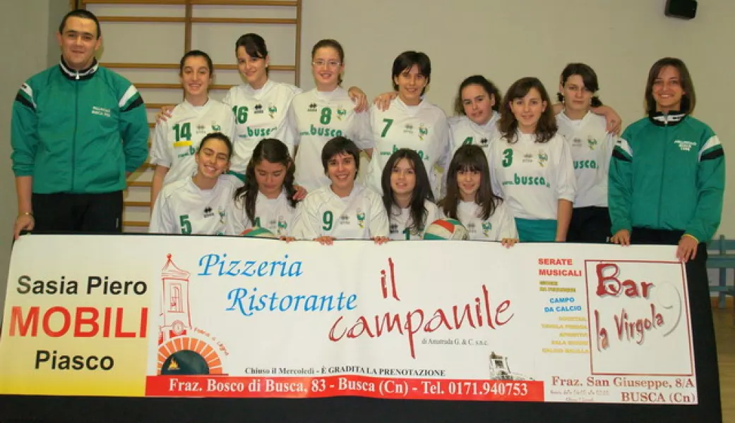 La squadra Under 14 