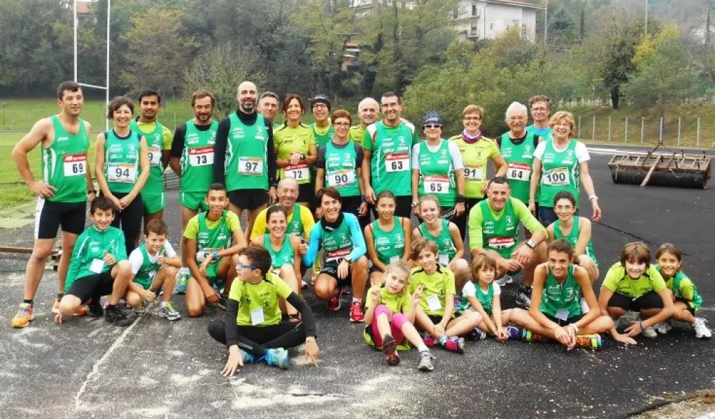 Il gruppo biancoverde impegnato in varie gare domenica scorsa ad Avigliana