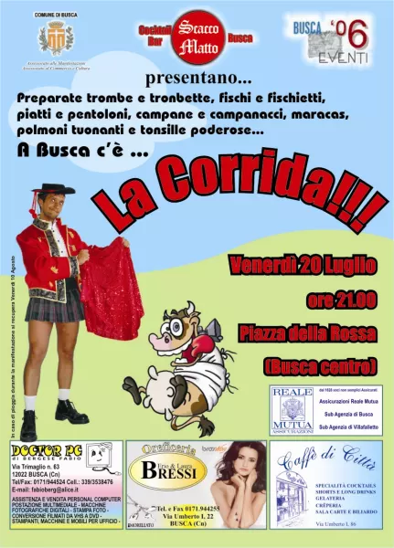 BUSCA EVENTI. La Corrida