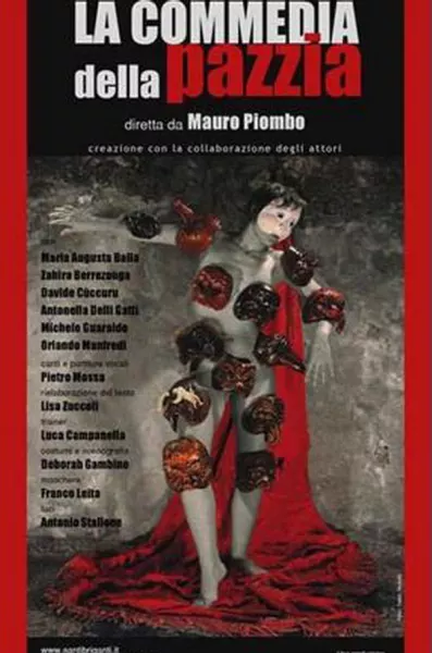 Il manifesto de La commedia della pazzia