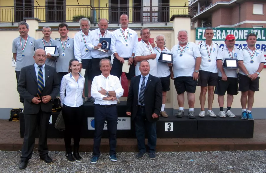 La Petanque Buschese campione italiano a terne di categoria C