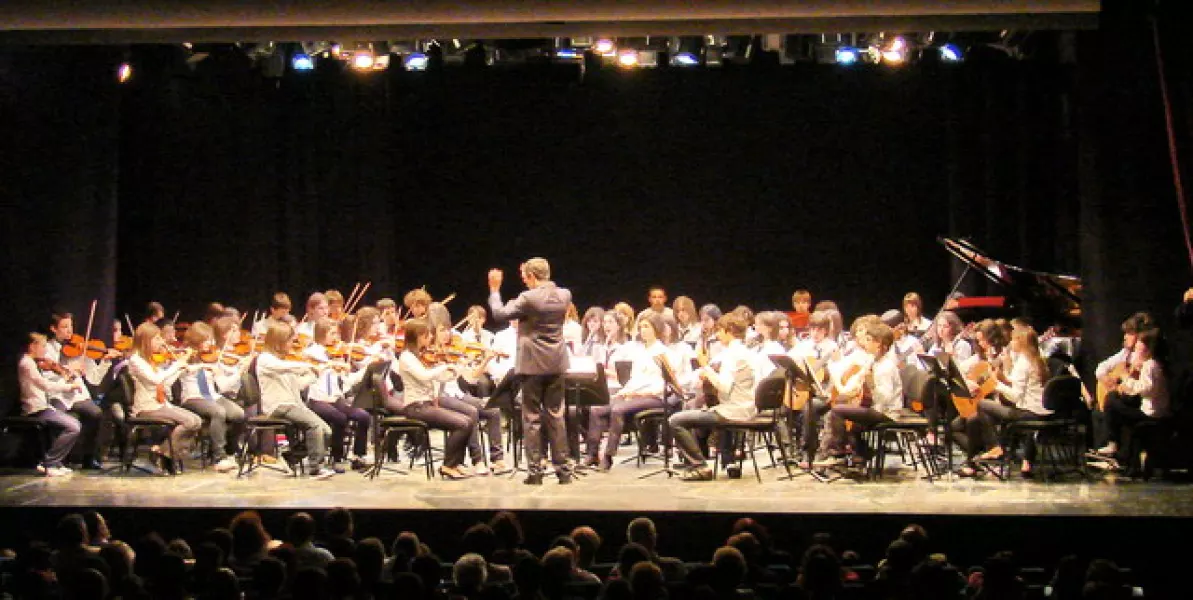 l’Orchestra giovanile provinciale è nata dalla rete delle scuole medie ad indirizzo musicale