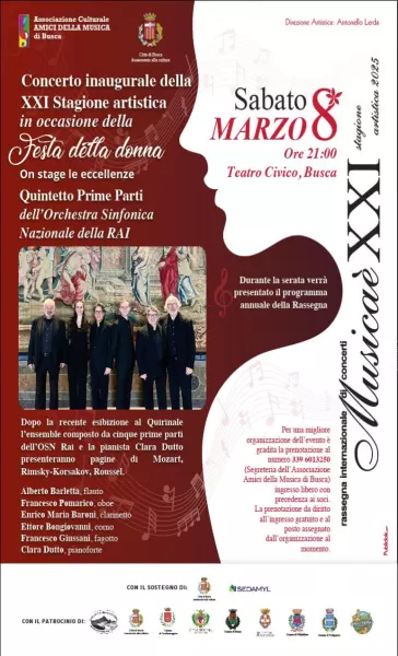 Programma del concerto