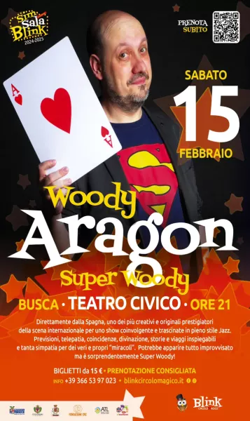 Spettacolo Magia Woody Aragon