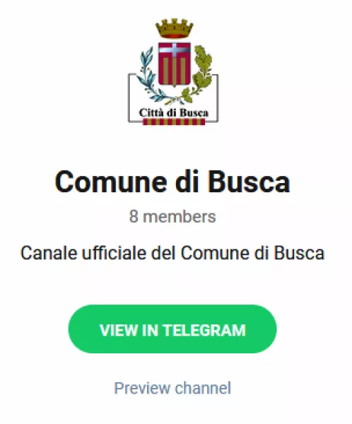Il Comune ha attivato un canale di comunicazione su smartphone, tablet o pc per ricevere, in modalità notifica push, gli avvisi più importati di pubblica utilità. Sono invitati ad iscriversi tutti i cittadini. La app scelta è Telegram