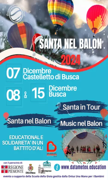 Santa nel balon 2024