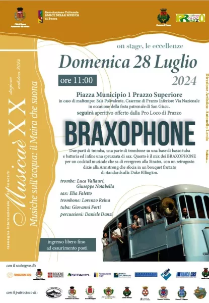 Domenica 28 luglio la rassegna Musicaè si a Prazzo Superiore