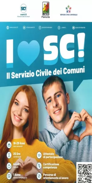 Due posti nel Comune di Busca Servizio civile 2023/2024