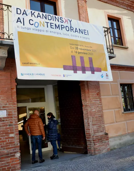 “Da Kandinsky ai contemporanei”   ha reso noto lo spazio espositivo di Casa Francotto
