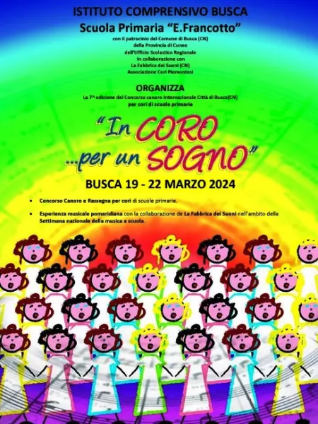 Dal 19 al 22 marzo torna In coro per un sogno