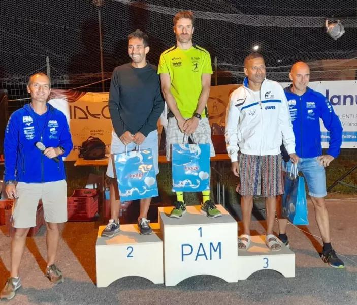 Massimo Ghibaudo primo sul podio degli SM40