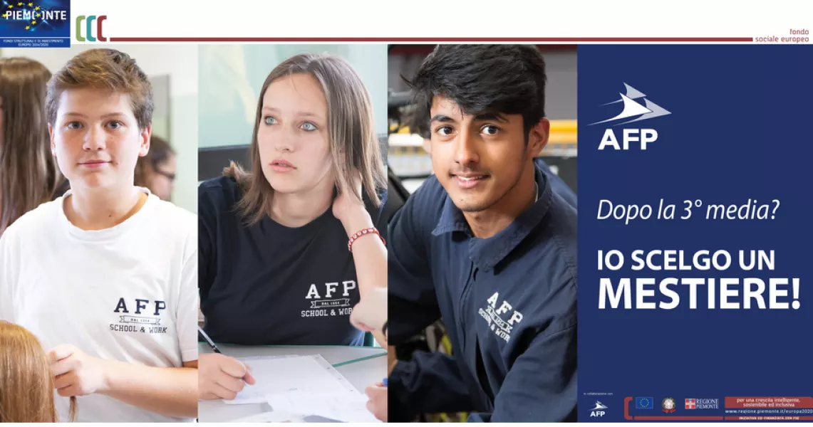 aperte fino al 25 gennaio le iscrizioni online ai corsi triennali 2021 della AFP scuola professionale