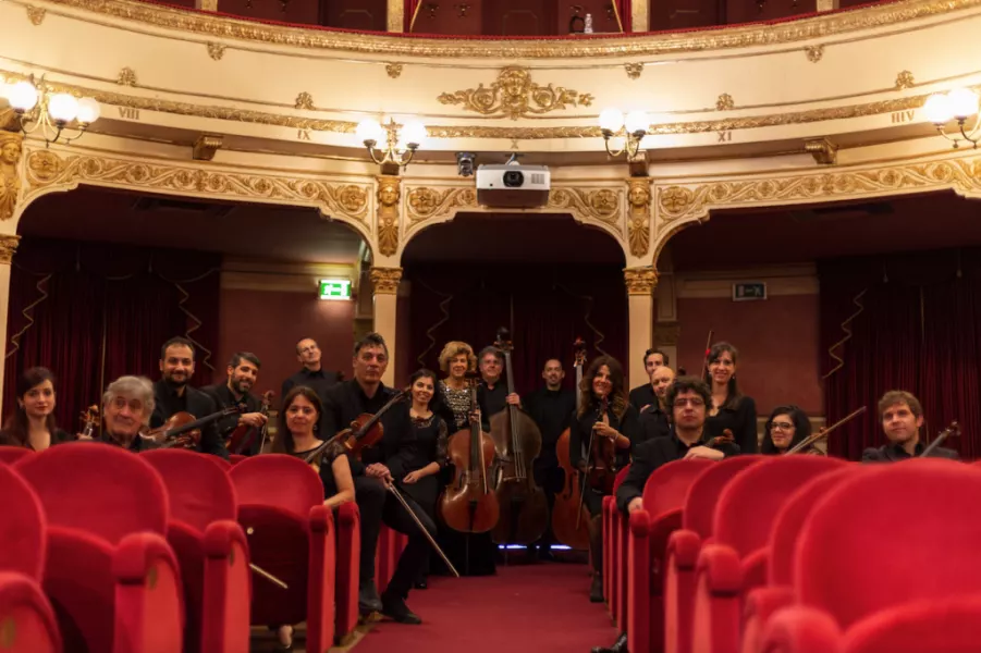 L'Orchestra d’archi Bartolomeo Bruni della città di Cuneo