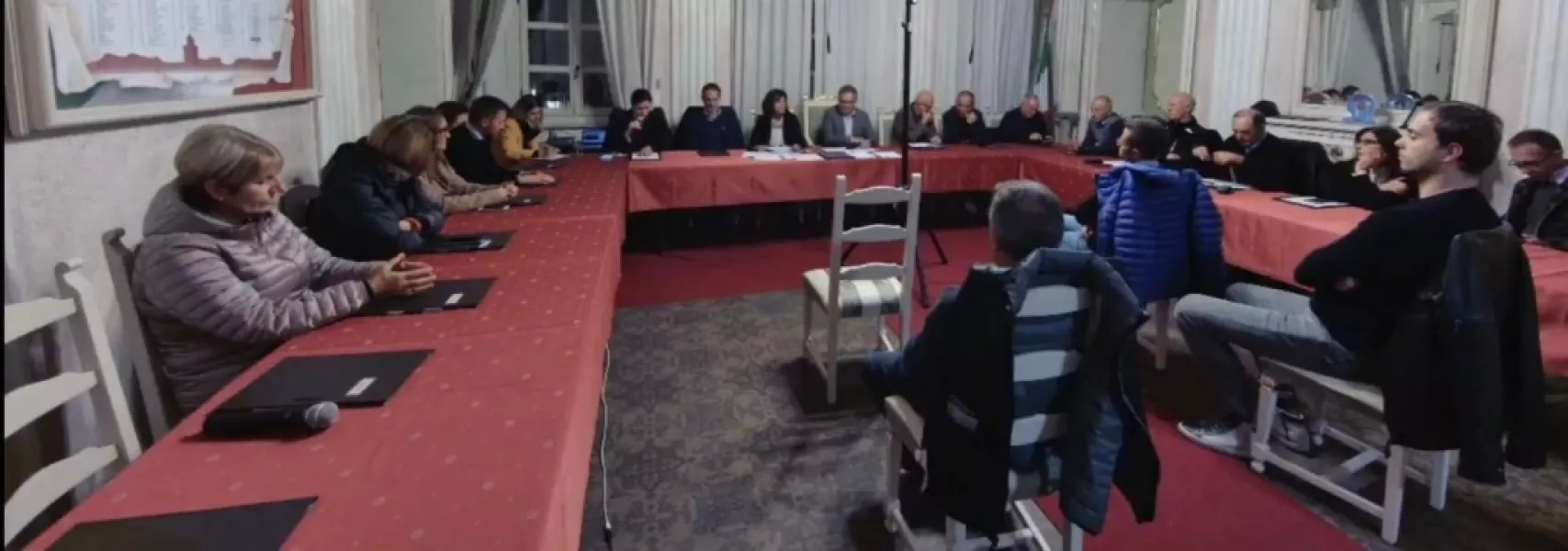 Il sindaco Marco Gallo e  il presidente della Regione Piemonte Alberto Cirio