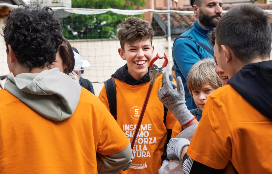 La squadra di Spazzamondo 2025