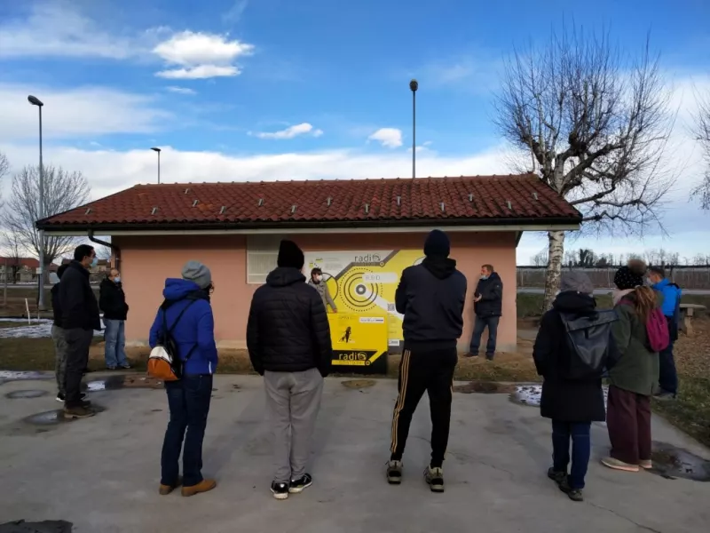 Frazione Castelletto: incominciati i lavori per rendere più sicuro il sagrato della chiesa