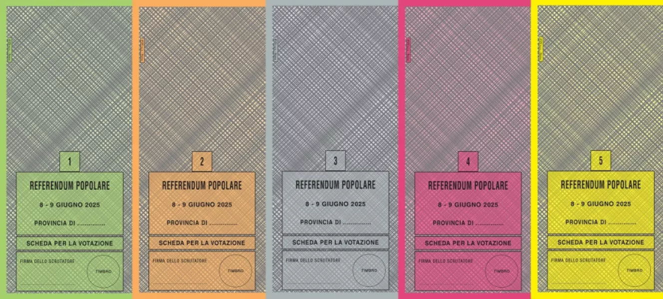 Il fac-simile delle schede elettorali